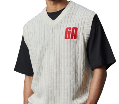 GA Sleeveless Cricket Sweater