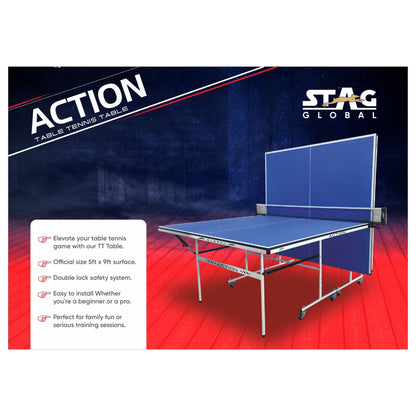 STAG Global Table Tennis Action Table