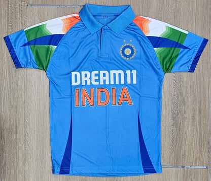 Indian Cricket Team Replica Tshirt New 2025