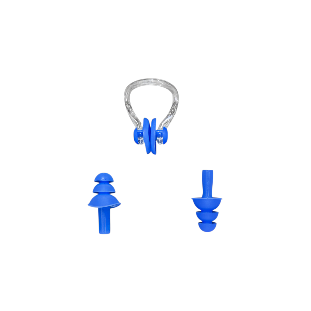 Swimming Ear Plugs Nose Clip Set