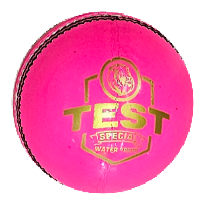 GA Test 4Pc Cricket Ball Pink 156g