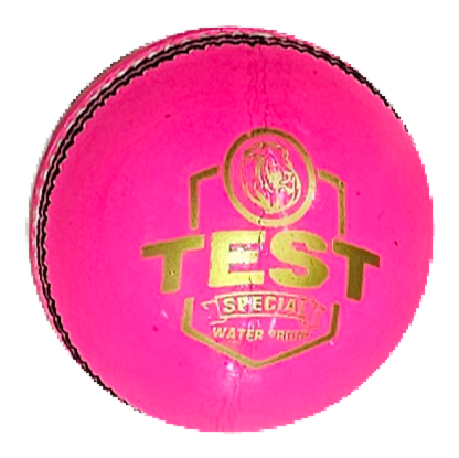 GA Test 4Pc Cricket Ball Pink 156g