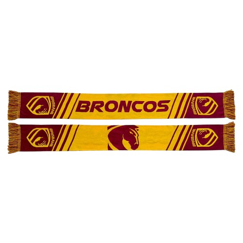 NRL VELOCITY SCARF BRISBANE BRONCO