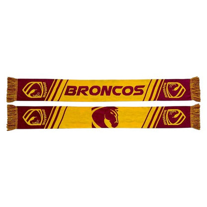 NRL VELOCITY SCARF BRISBANE BRONCO