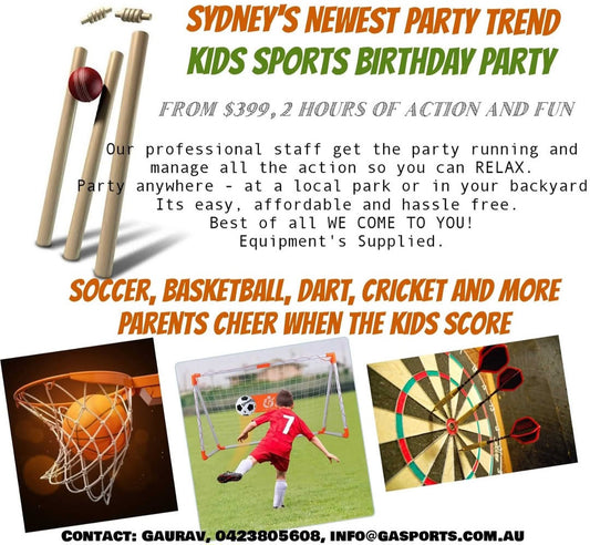 🎉 Kids Sports Party Experience – Fun, Active & Unforgettable! ⚽🏏🏃