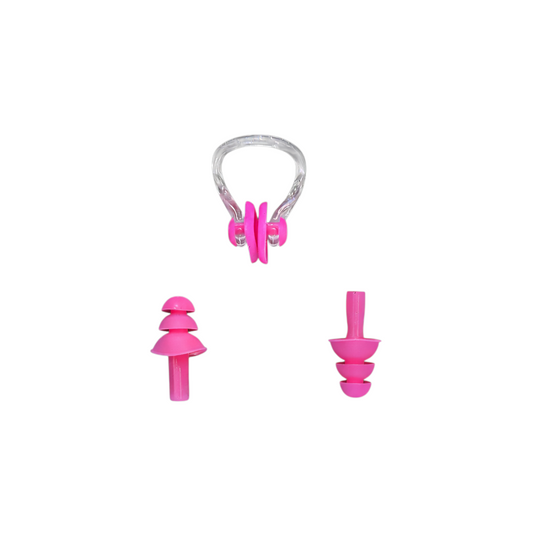 Swimming Ear Plugs Nose Clip Set