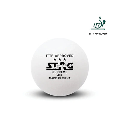 STAG 3 Star Supreme Table Tennis Ball One Dozen