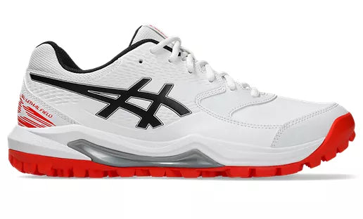 Asics Gel Lethal Field 2 Cricket Shoe White/Black New 2026