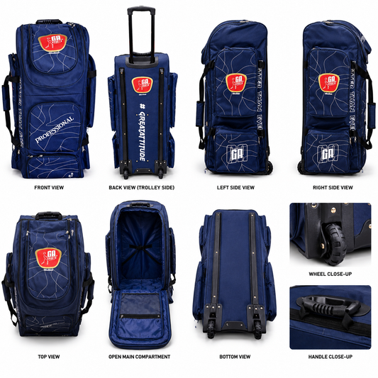 GA Professional Kit Bag With Wheels and Trolley Handle