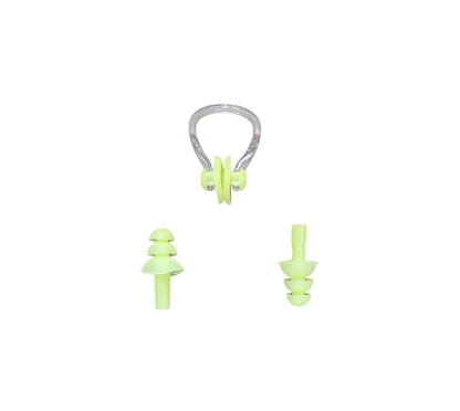 Swimming Ear Plugs Nose Clip Set