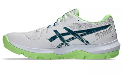 Asics Gel Peake 3 Cricket Rubber Shoe New 2026 White/Dark Teal
