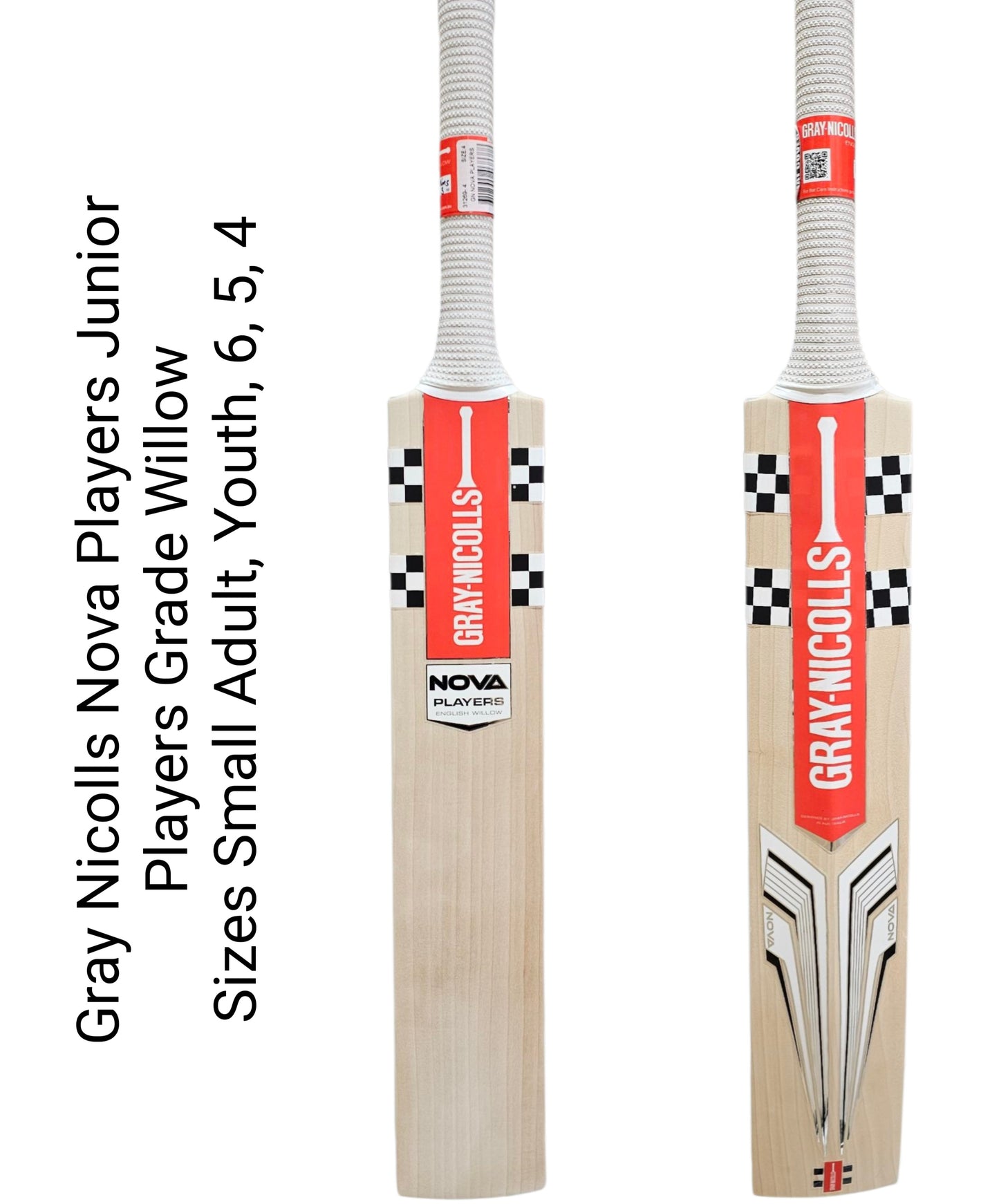 Nova Players Junior English Willow Cricket Bat