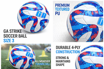 GA Strike Soccer Ball Size 3