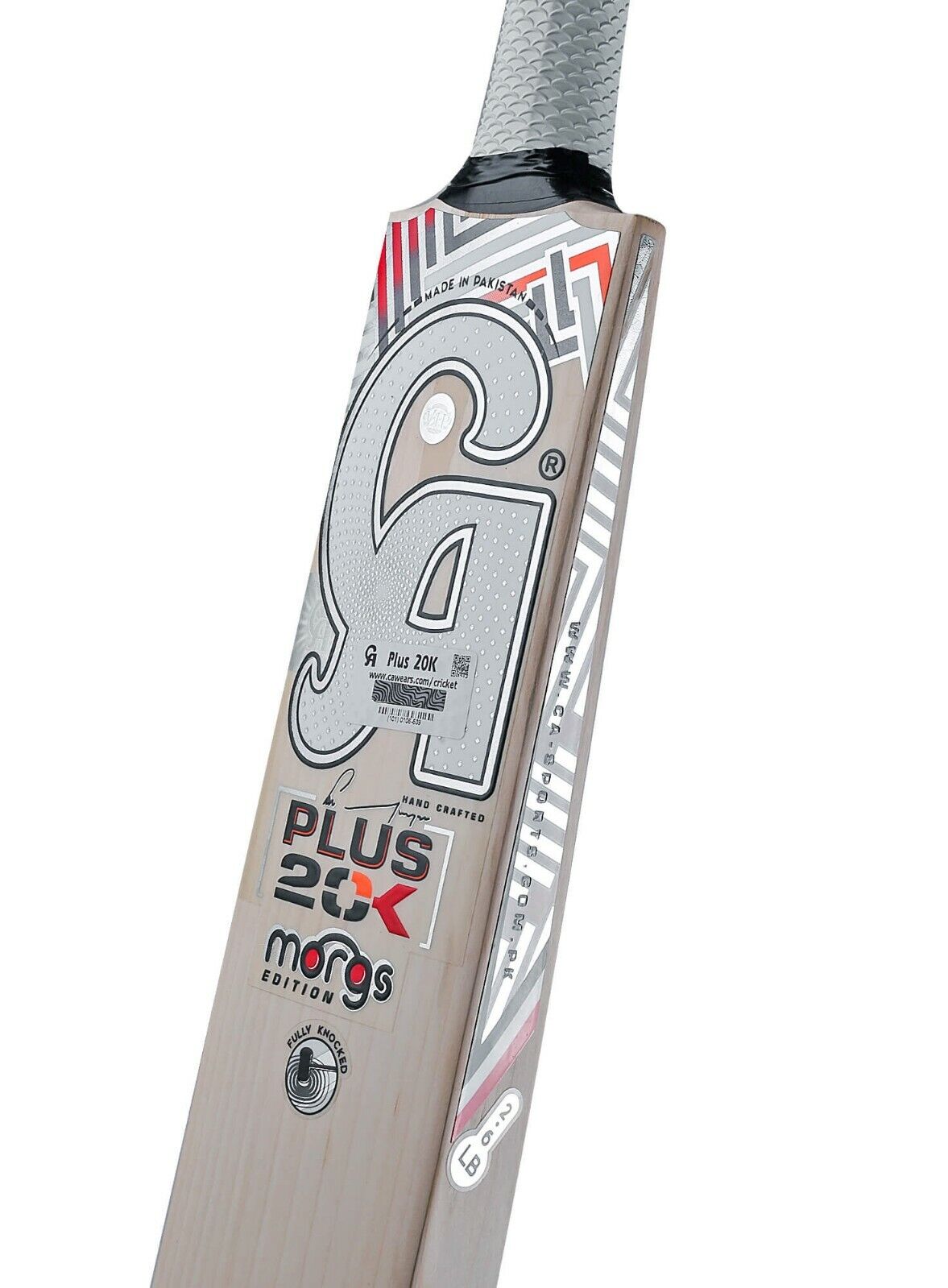 CA Plus 20K Morgs Edition Short Handle English Willow Cricket Bat