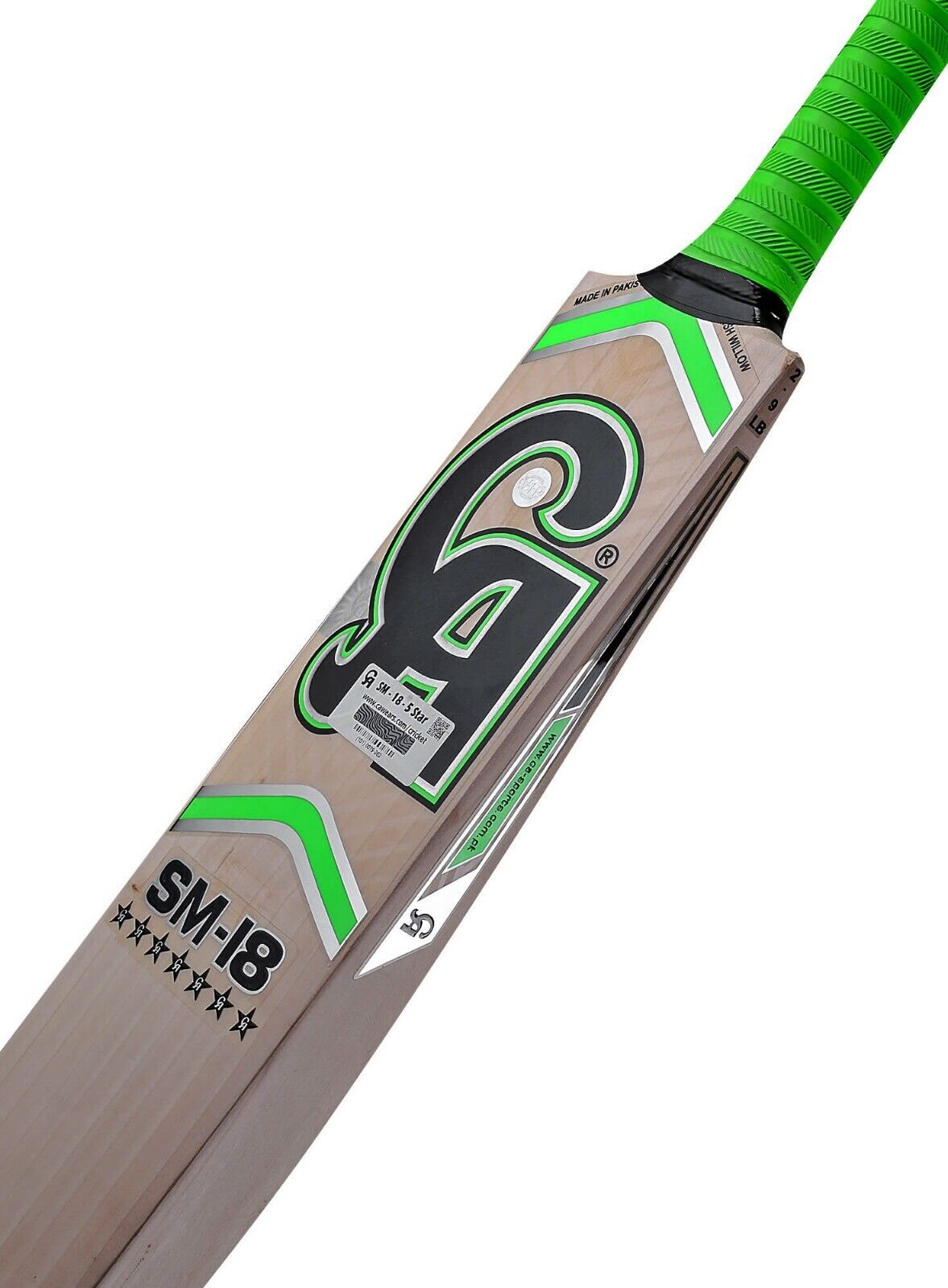 CA SM-18 7 Star Short Handle English Willow Cricket Bat