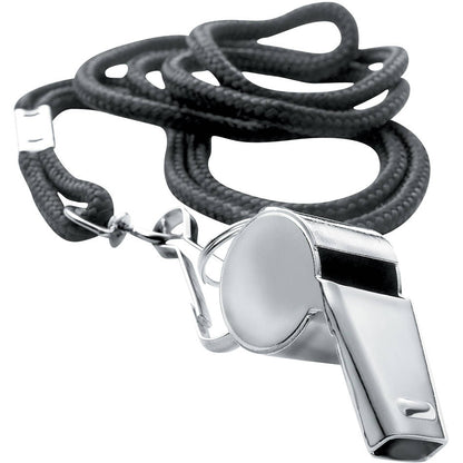 Steeden Brass Whistle with Lanyard