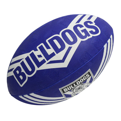 Steeden NRL Supporter Ball Bulldogs Size 5