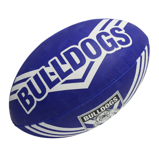 Steeden NRL Supporter Ball Bulldogs Size 5