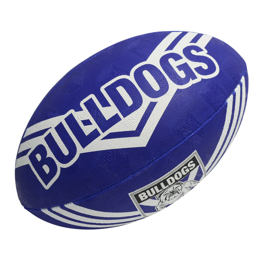 Steeden NRL Supporter Ball Bulldogs Size 5
