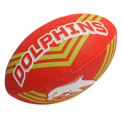 Steeden NRL Supporter Ball Dolphins Size 5