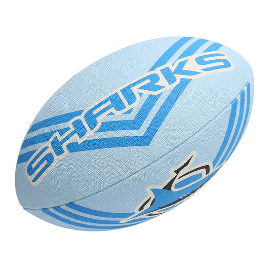 Steeden NRL Supporter Ball Sharks Size 5