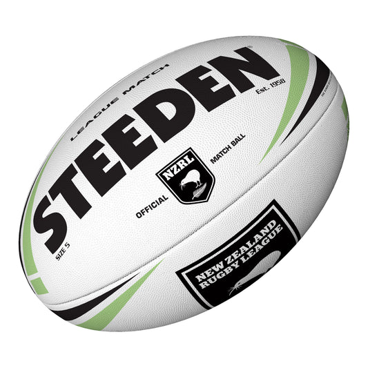 Steeden NZRL League Match Rugby Ball Size 5 New 2026