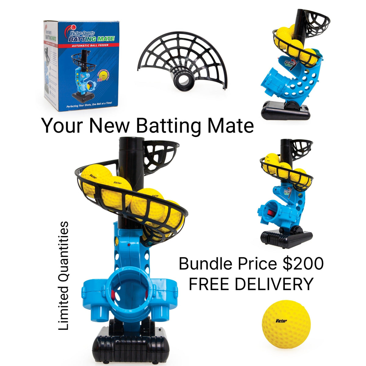 Victor Batting Mate Bundle.