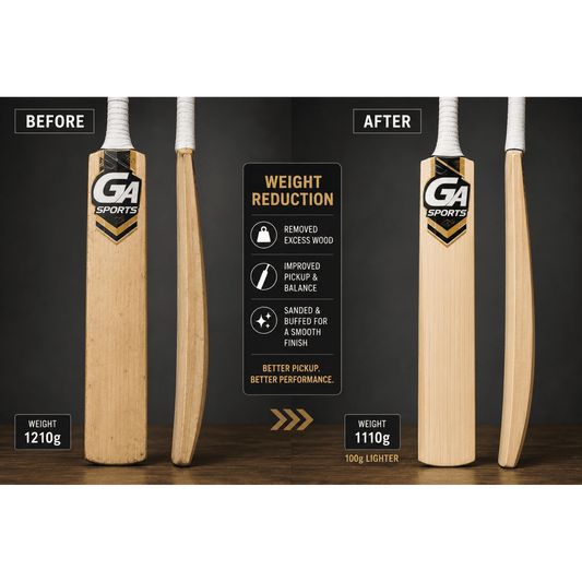 Bat Weight Reduction