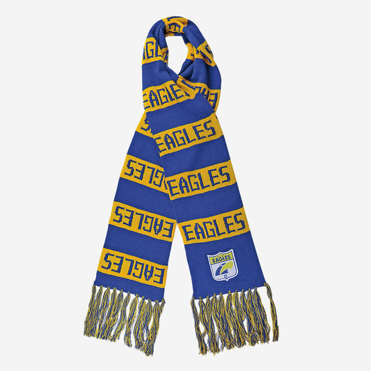 WEST COAST EAGLES AFL HERITAGE BAR SCARF