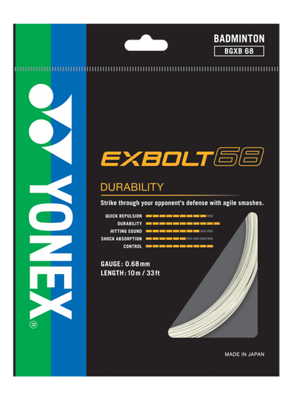 Yonex EXBOLT68 Badminton String