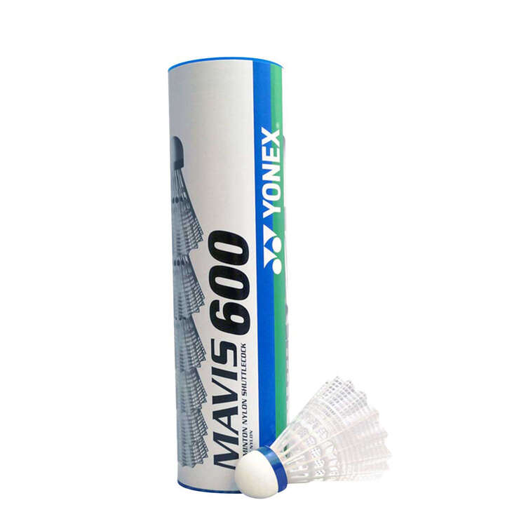 Yonex Mavis 600 Nylon Suttles Medium Speed White