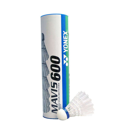 Yonex Mavis 600 Nylon Suttles Medium Speed White