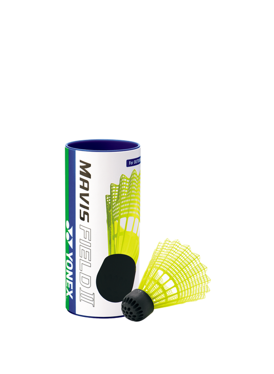 Yonex MAVIS FIELD II Nylon Badminton Shuttle (Pack of 3 Shuttles)