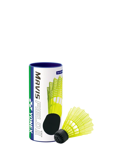 Yonex MAVIS FIELD II Nylon Badminton Shuttle (Pack of 3 Shuttles)