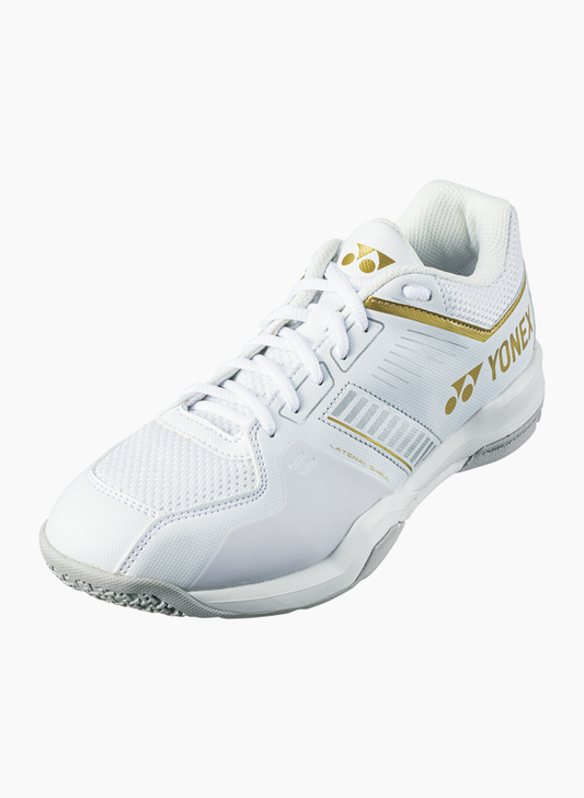 Yonex Power Cushion Strider Flow Badminton Shoe White/Gold