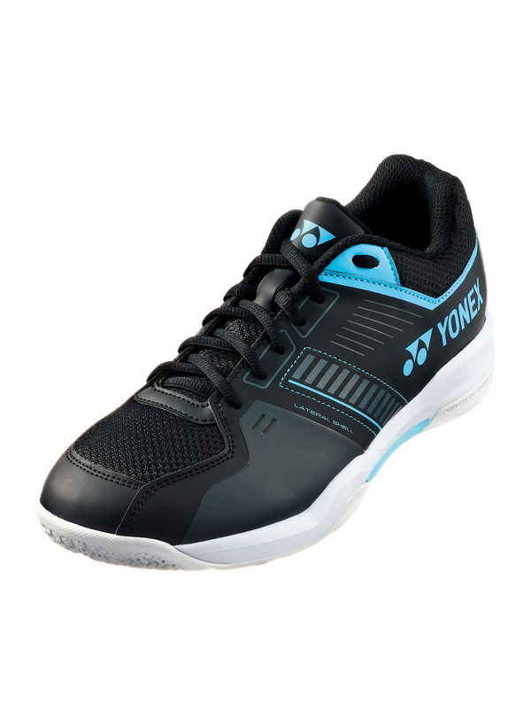 Yonex Power Cushion Strider Flow Wide Badminton Shoes Black / Blue