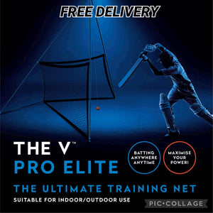 The V Pro Elite - Cricket Training/Batting  Net