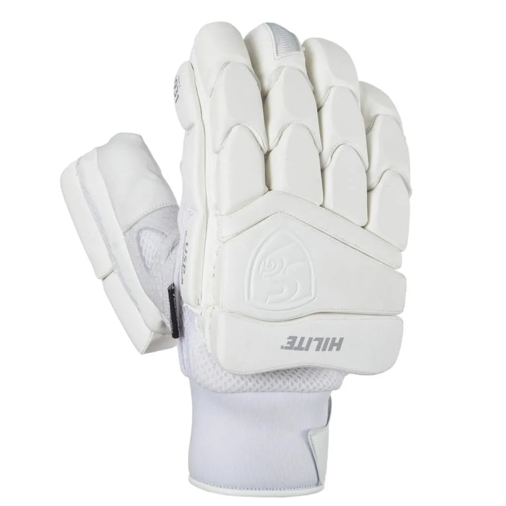 SG Hilite White Cricket Batting Gloves (Adult Size Only)