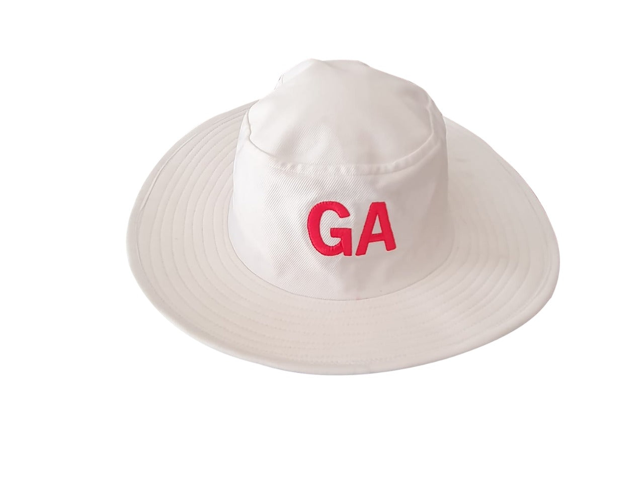 Cricket Hat Wide Brim White