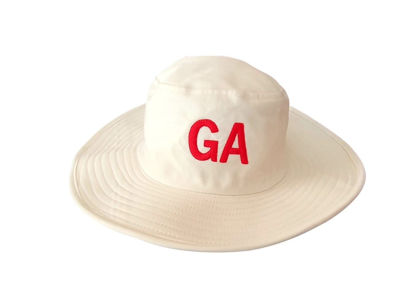 Cricket Hat Wide Brim Cream/Off White