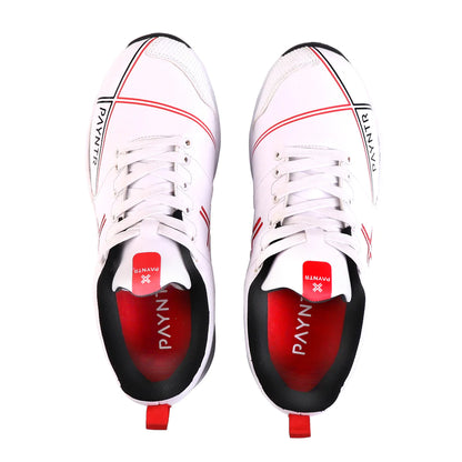 Payntr X Cricket Rubber Shoe White/Black