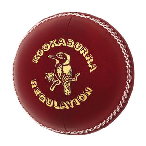 Kookaburra Regulation Reject 4 piece ball - Red 156gm