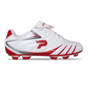 Patrick Alpha kids Football Boot White/Red US 4 Only