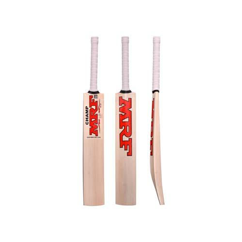 MRF Champ Junior Kashmir Willow Cricket Bat (Knocking included)