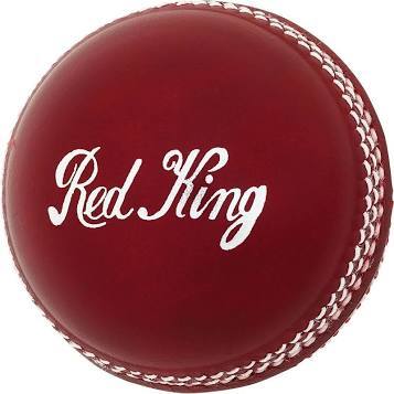 Kookaburra Red King Cricket Ball 156 grams Red/White